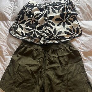 NWT- Two pair of shorts H&M size M